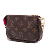 Monogram Vivienne Christmas Roller Coaster Mini Pochette Accessoires